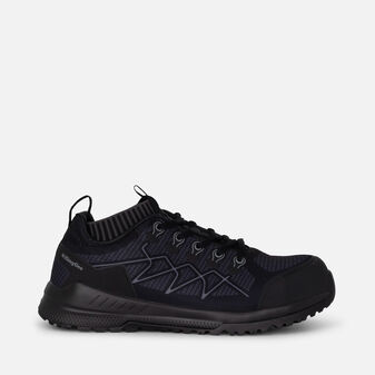 Vapour Hybrid Slip Resistant Safety Toe Shoes - Black/Grey