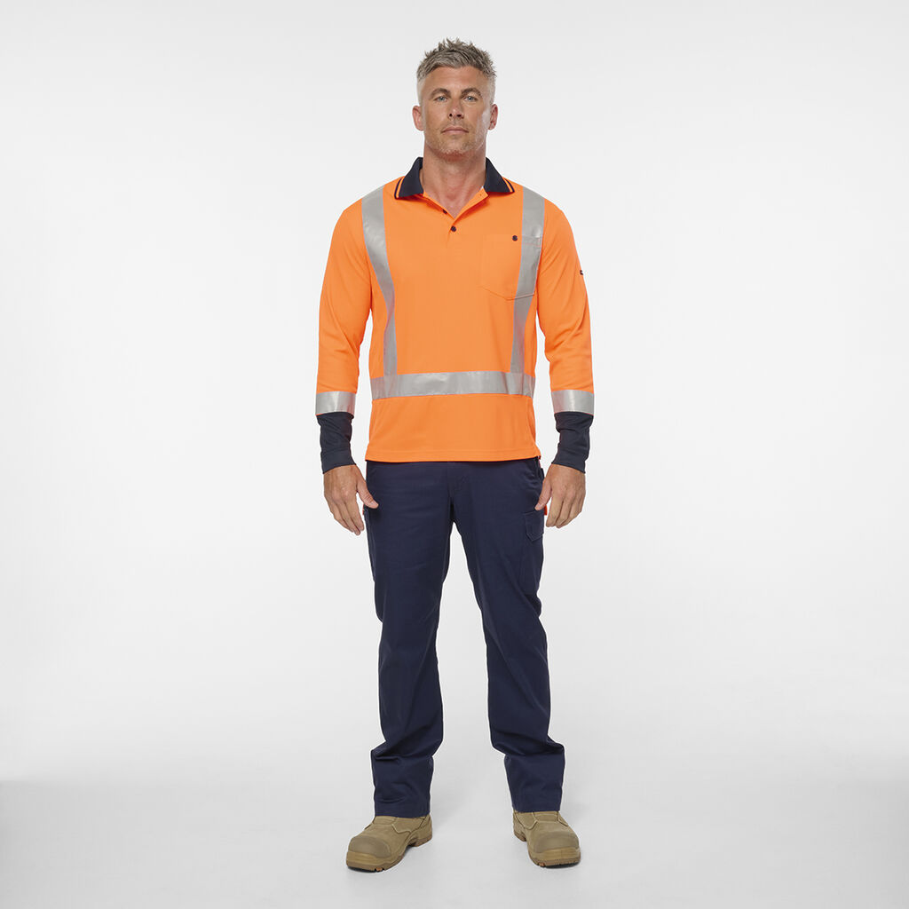 Originals Hi-Vis TTMC Long Sleeve Polo