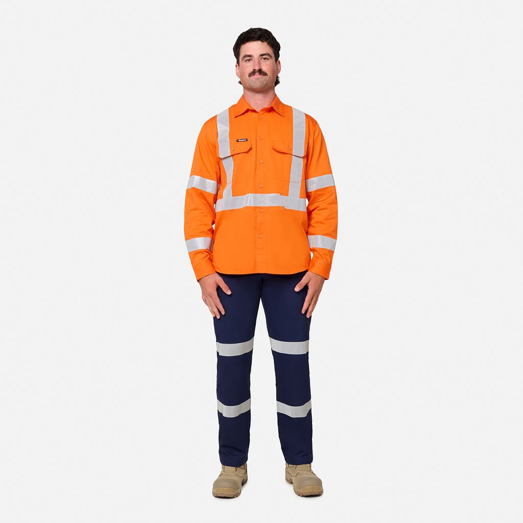 Originals NSW Rail Hi-Vis Vented Taped Long Sleeve Shirt 