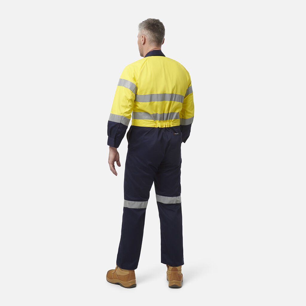 Originals Hi-Vis Reflective Two Tone Drill Work Coveralls