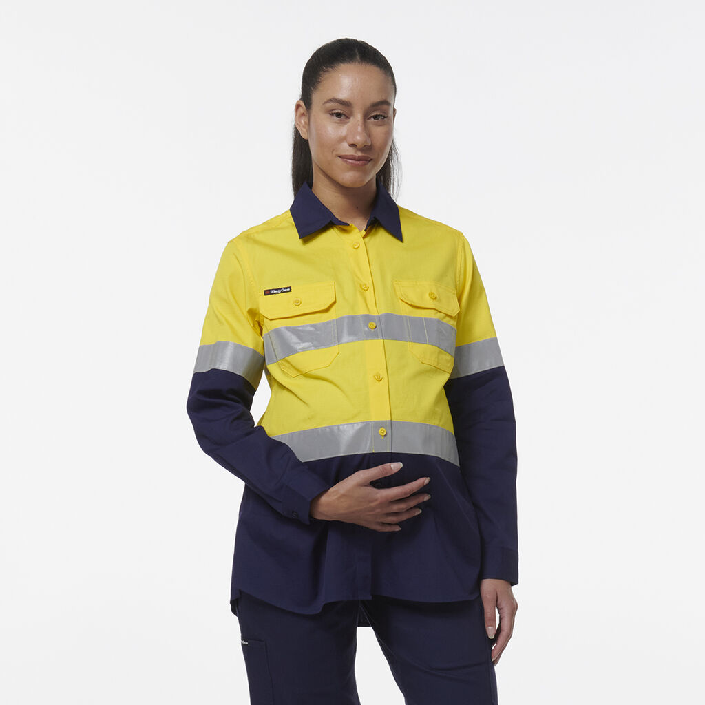 Womens Workcool Maternity Reflective Shirt