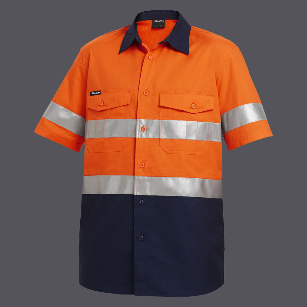 Workcool 2 Reflective Spliced Shirt Short Sleeve image number null