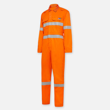 ShieldTec FR Light Weight Hi Vis Taped Coverall