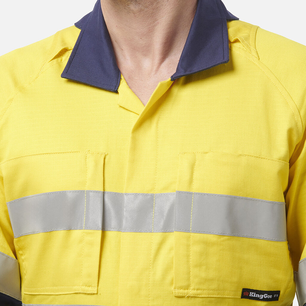Workcool 2 Hi-Vis Reflective Two Tone Work Overalls