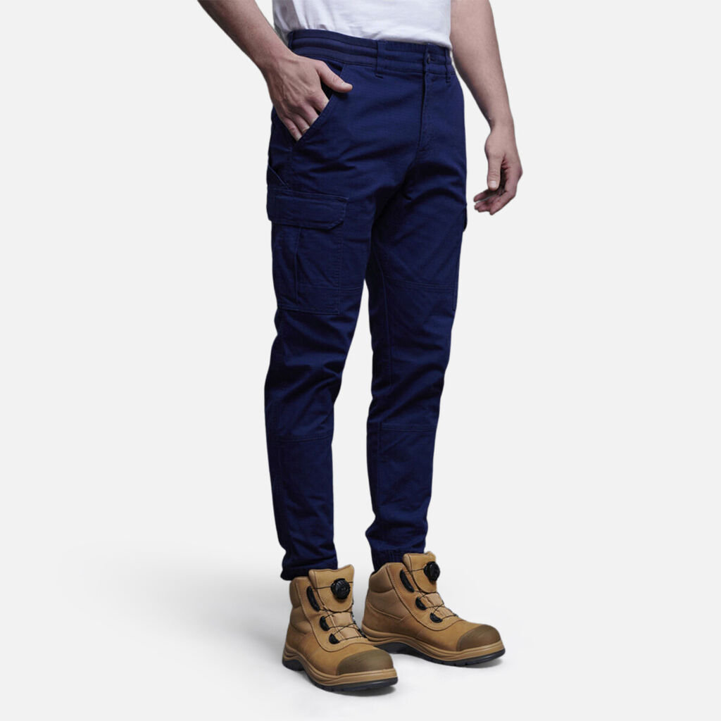 Tradies Comfort Waist Cuffed Pants