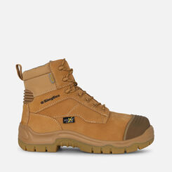 Phoenix Metguard Composite Toe Safety Work Boots 6" - Wheat