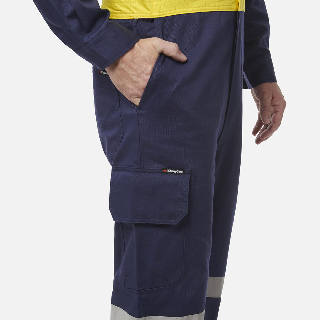 Workcool 2 Hi-Vis Reflective Two Tone Work Overalls