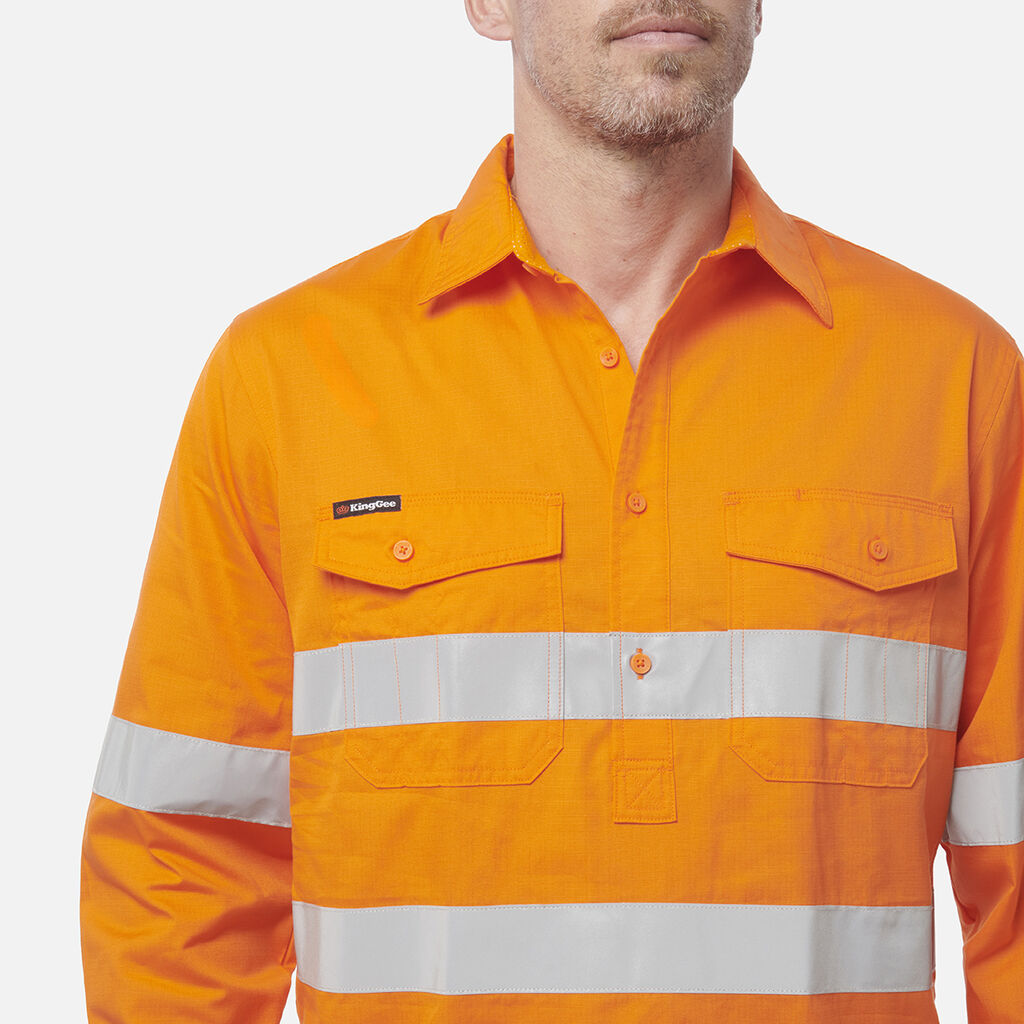 Workcool 2 Hi-Vis Reflective Closed Front Shirt