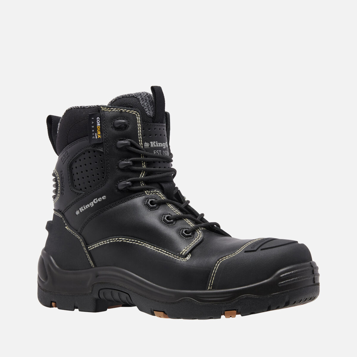 ONYX 6CZ Composite Toe Work Boot Black
