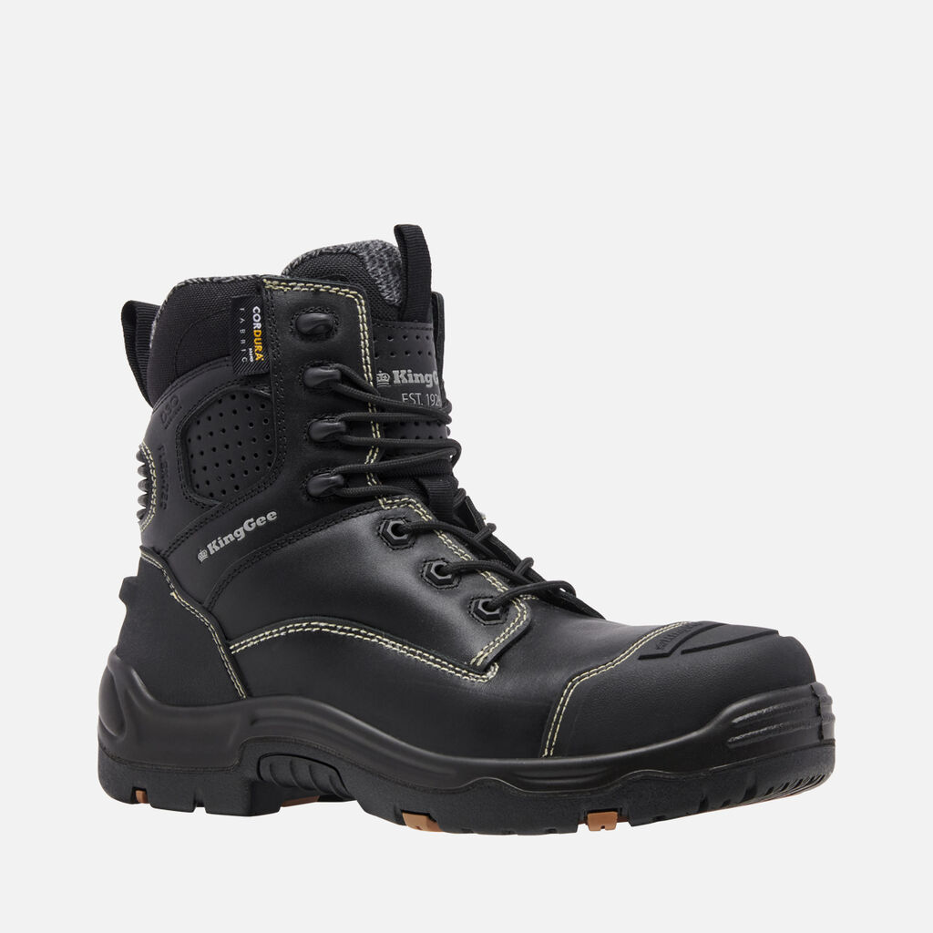 ONYX 6CZ Composite Toe Work Boot - Black