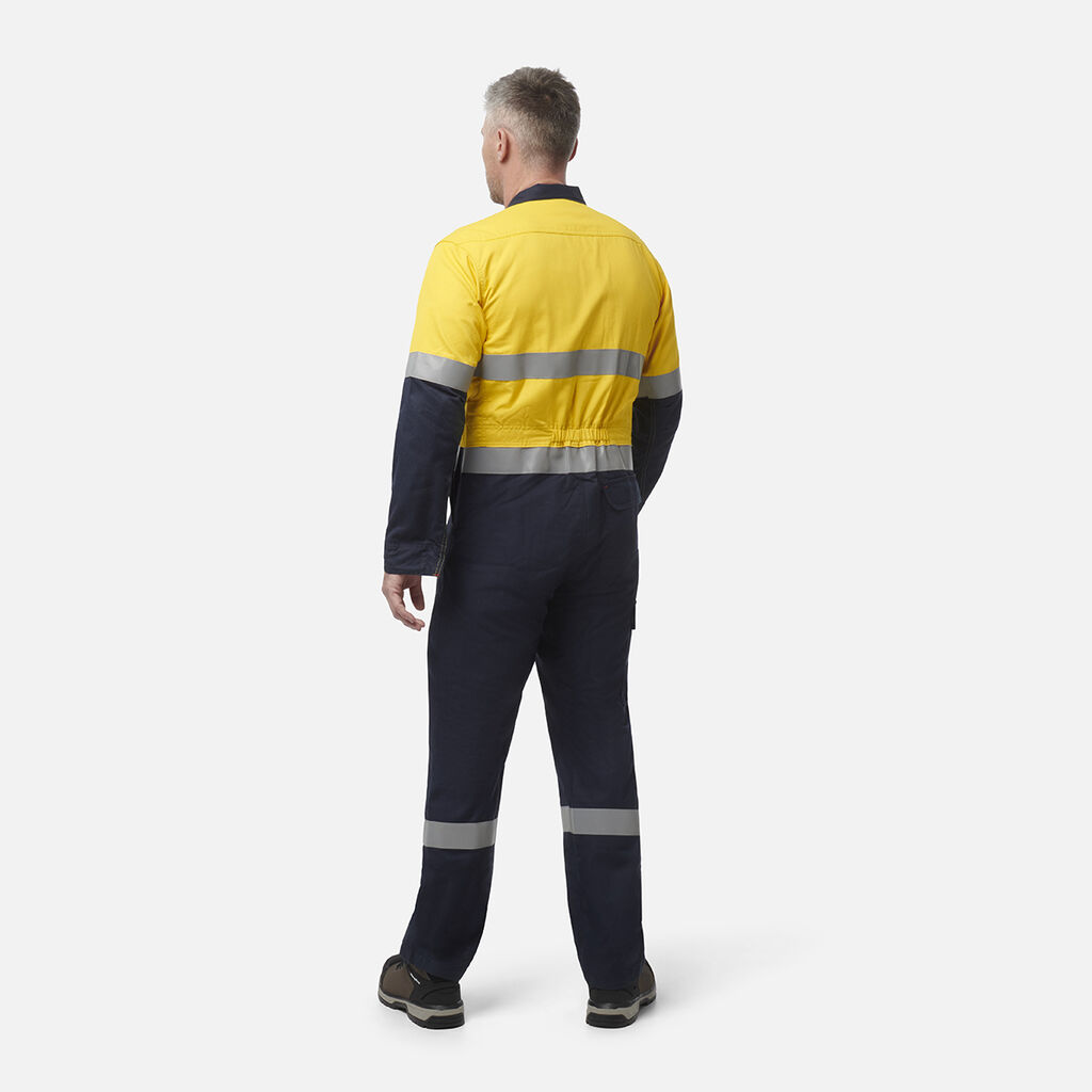 ShieldTec FR Hi Vis Two Tone Coverall With FR Tape PPE2
