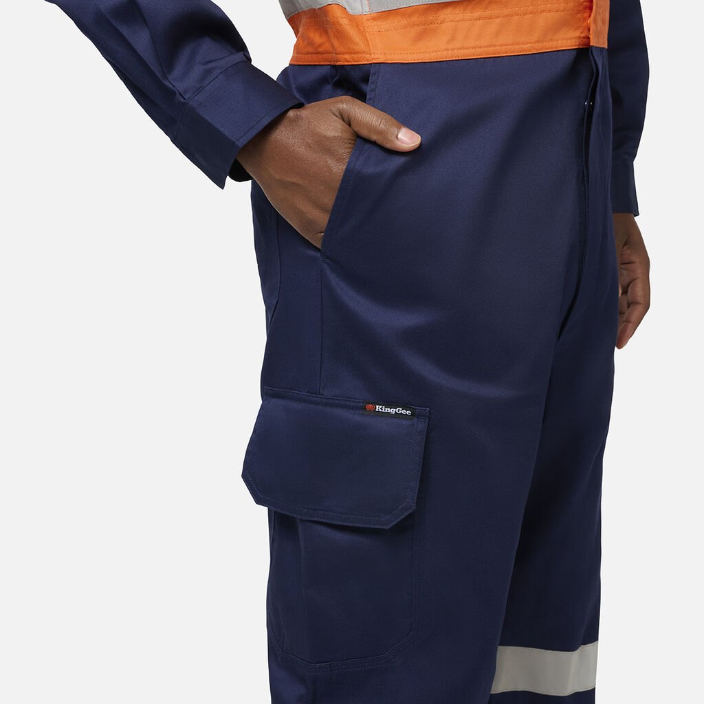 Originals Vented Spliced Hi-Vis Overall