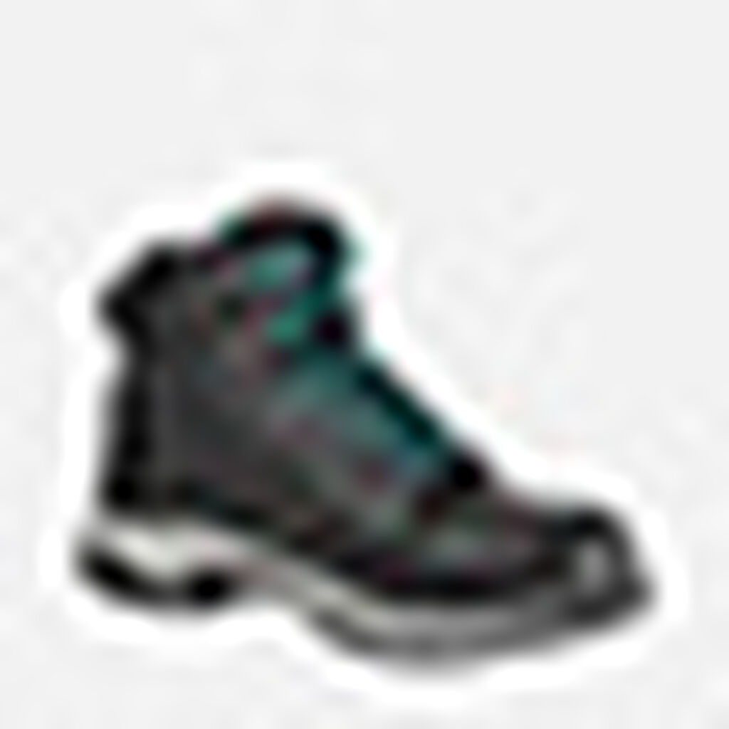 Women's Tradie Hybrid Zip/Lace Composite Cap Work Boots 6" - Black