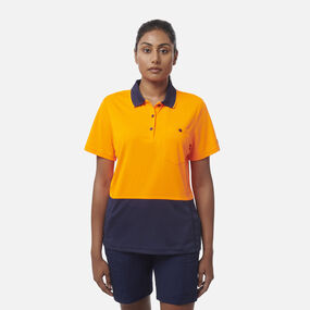 Women's Workcool Hyperfreeze Hi-Vis Short Sleeve Polo Shirt