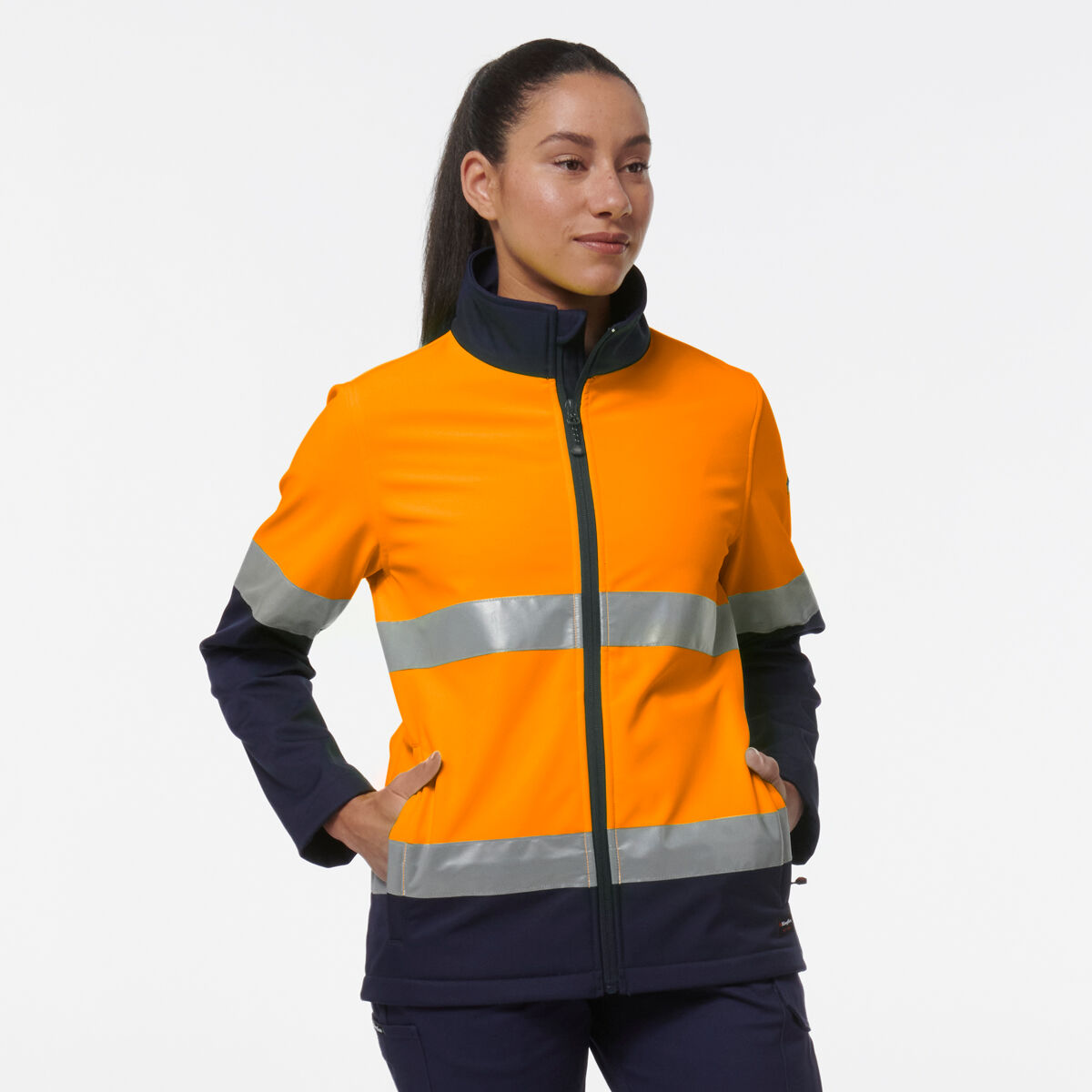 Reflective shell jacket store
