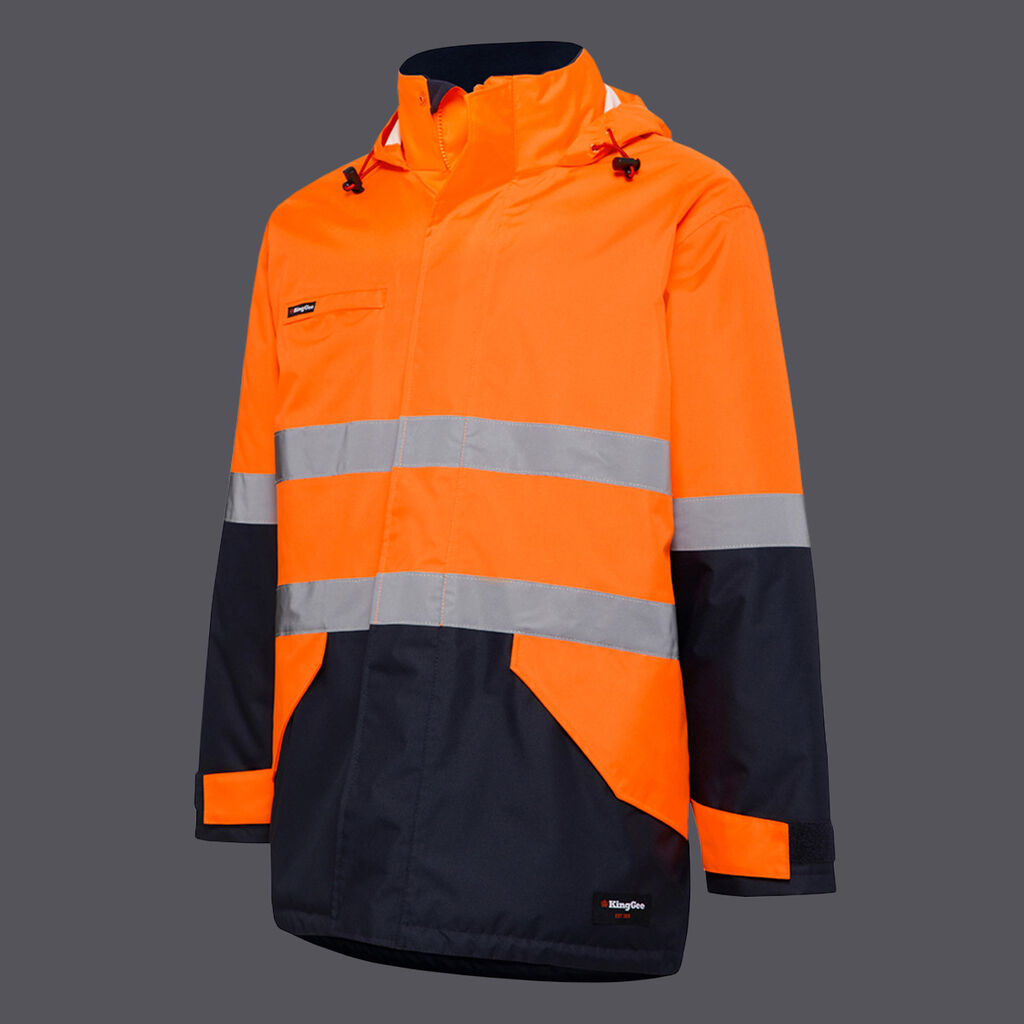 Reflective Insulated Wet Weather Jacket image number null