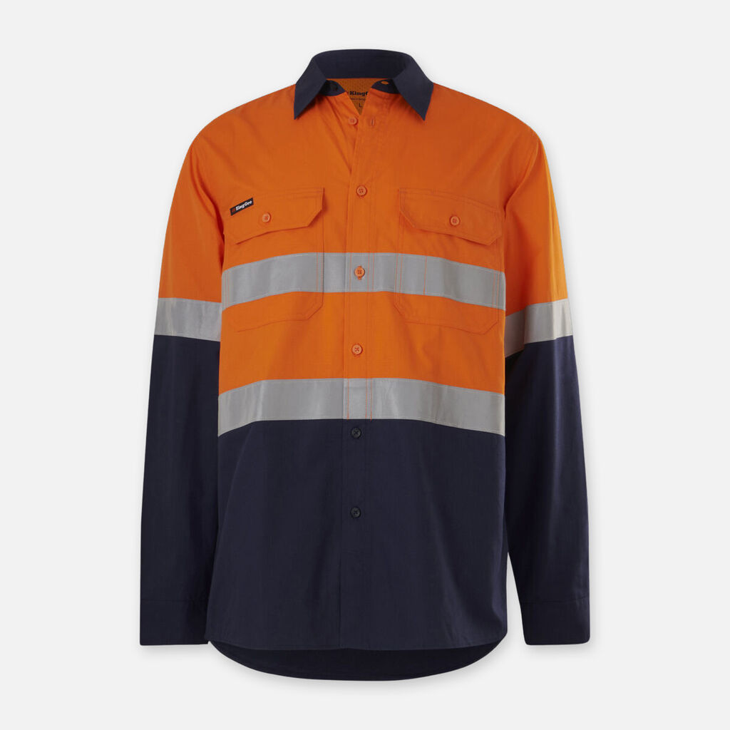 Workcool Vented Spliced Shirt Taped Long Sleeve