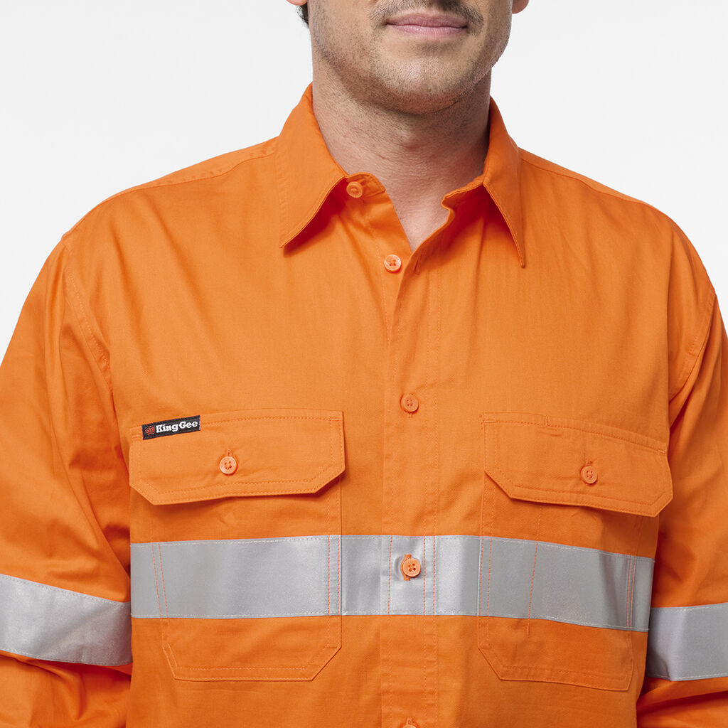 Originals Hi Vis Vented Taped Long Sleeve Shirt