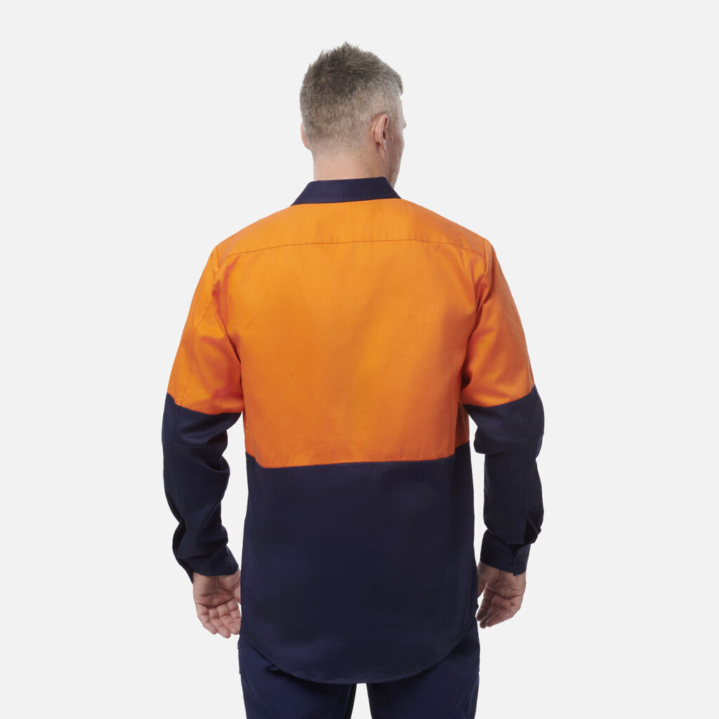 Originals Hi-Vis Long Sleeve Drill Work Shirt