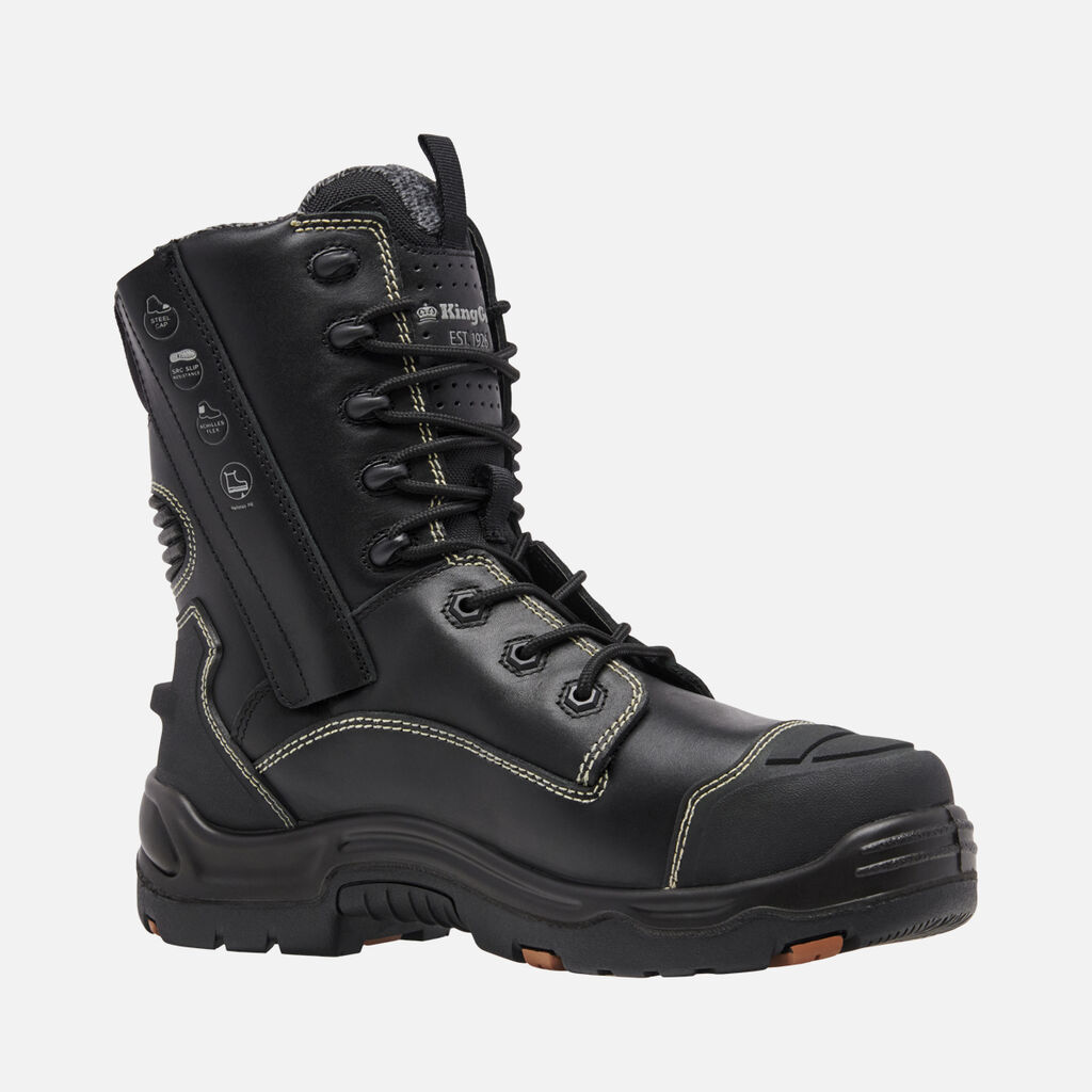 ONYX 8Z Metguard Puncture-Resistant Work Boot - Black