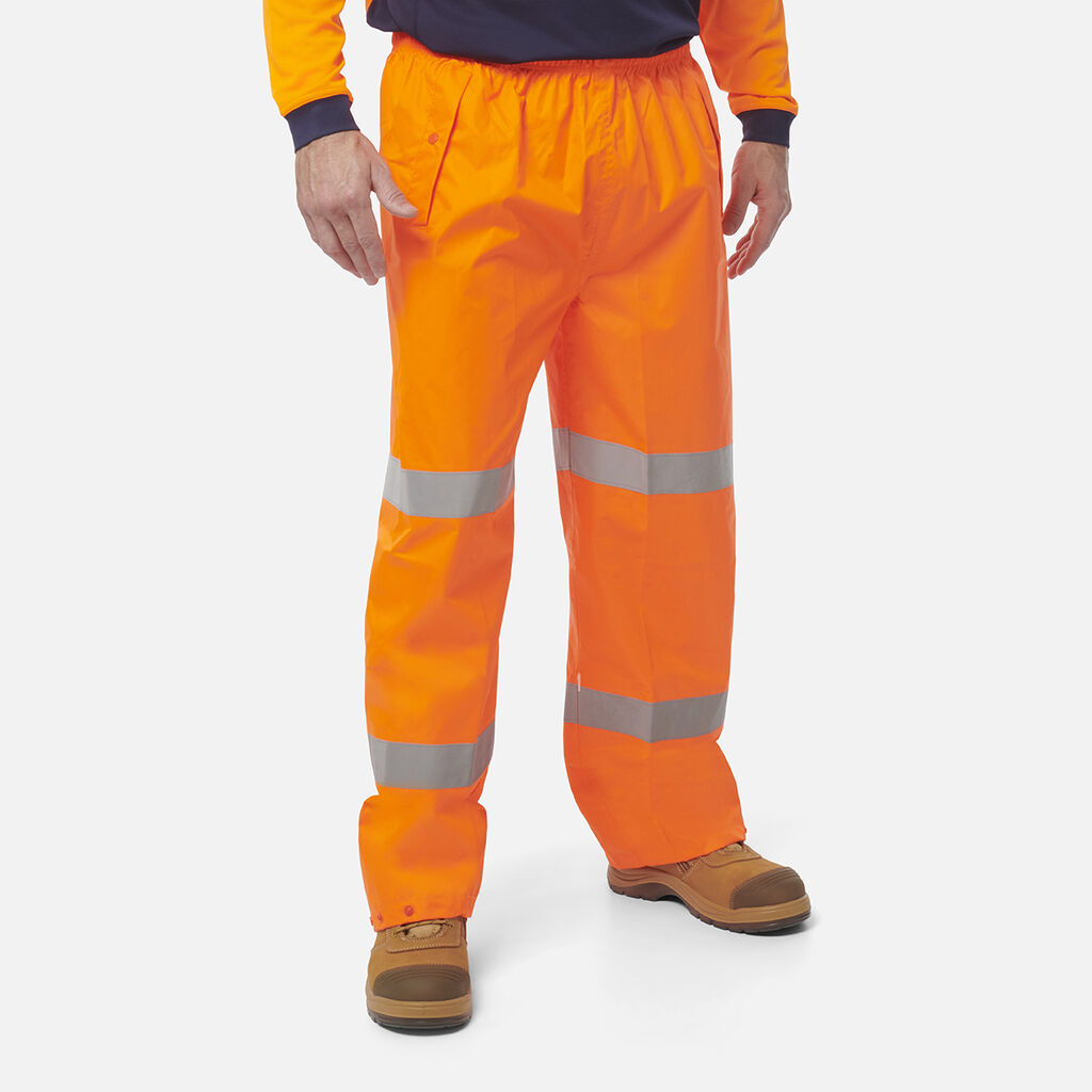 Hi-Vis Waterproof Reflective Work Pants KingGee Australia