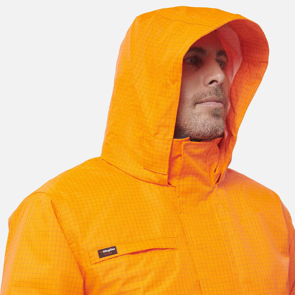Hi-Vis Anti Static Waterproof Reflective Work Jacket
