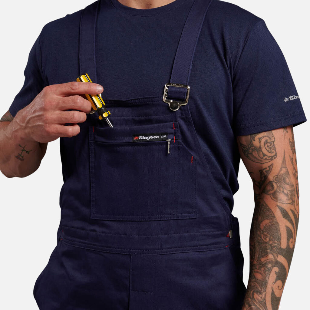 Originals Bib and Brace Cotton Drill Work Overalls