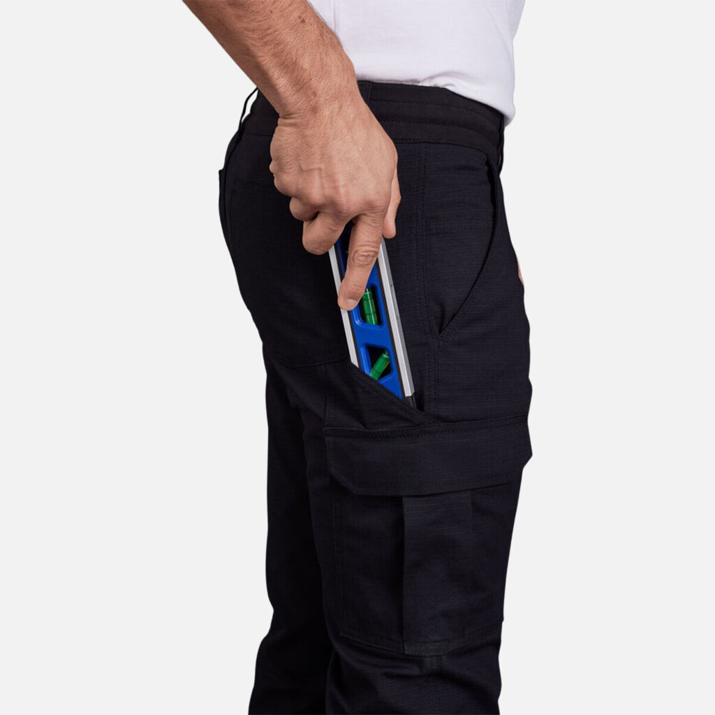 Tradies Comfort Waist Cuffed Pants