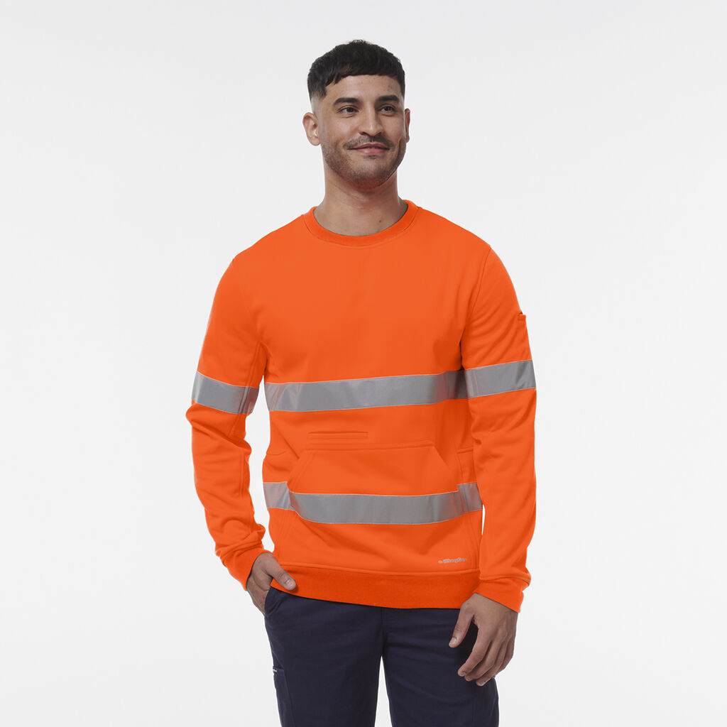 Reflective Crew Neck  Fleece