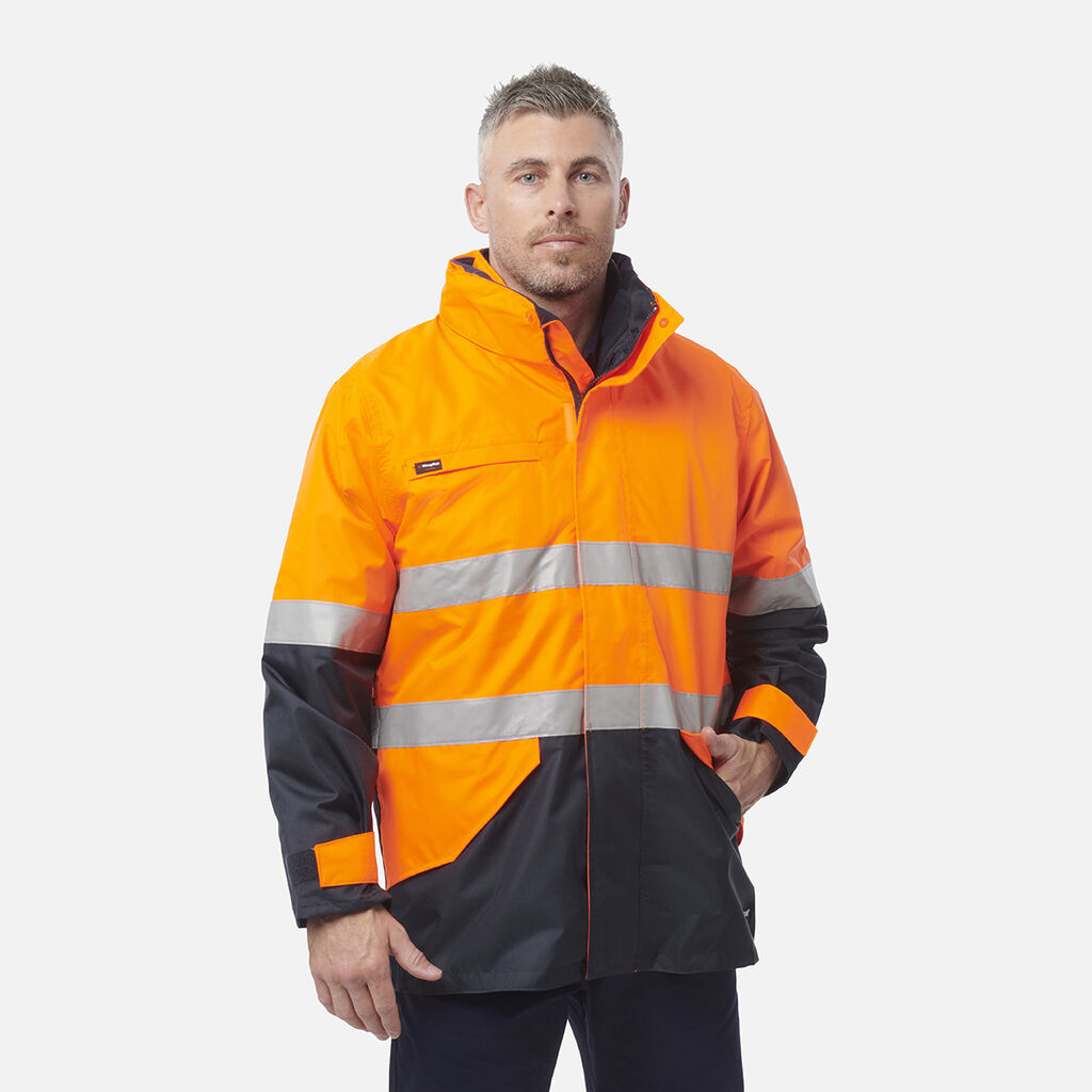 Originals 4 in 1 Waterproof Hi-Vis Reflective Work Jacket