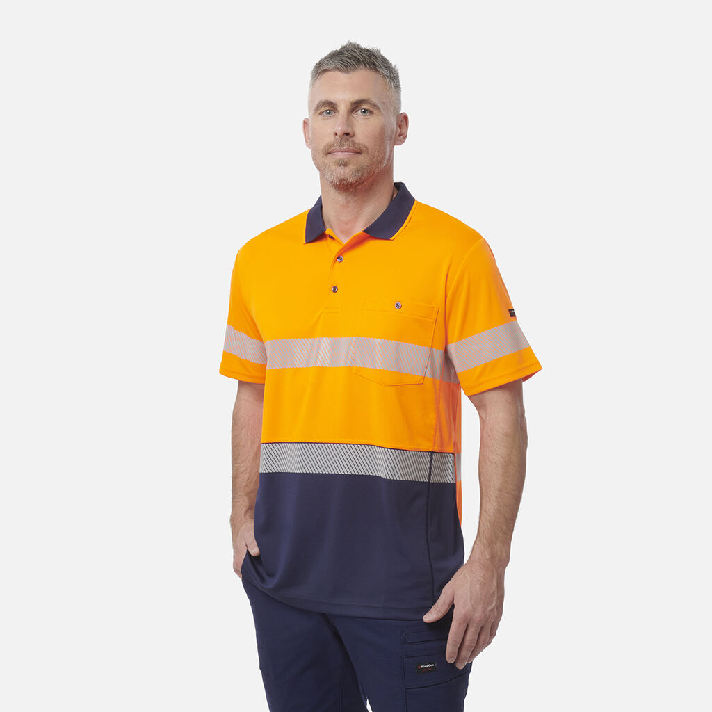 Workcool Hyperfreeze Hi-Vis Reflective Short Sleeve Polo 