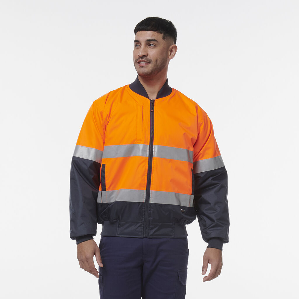 Reflective Bomber Jacket