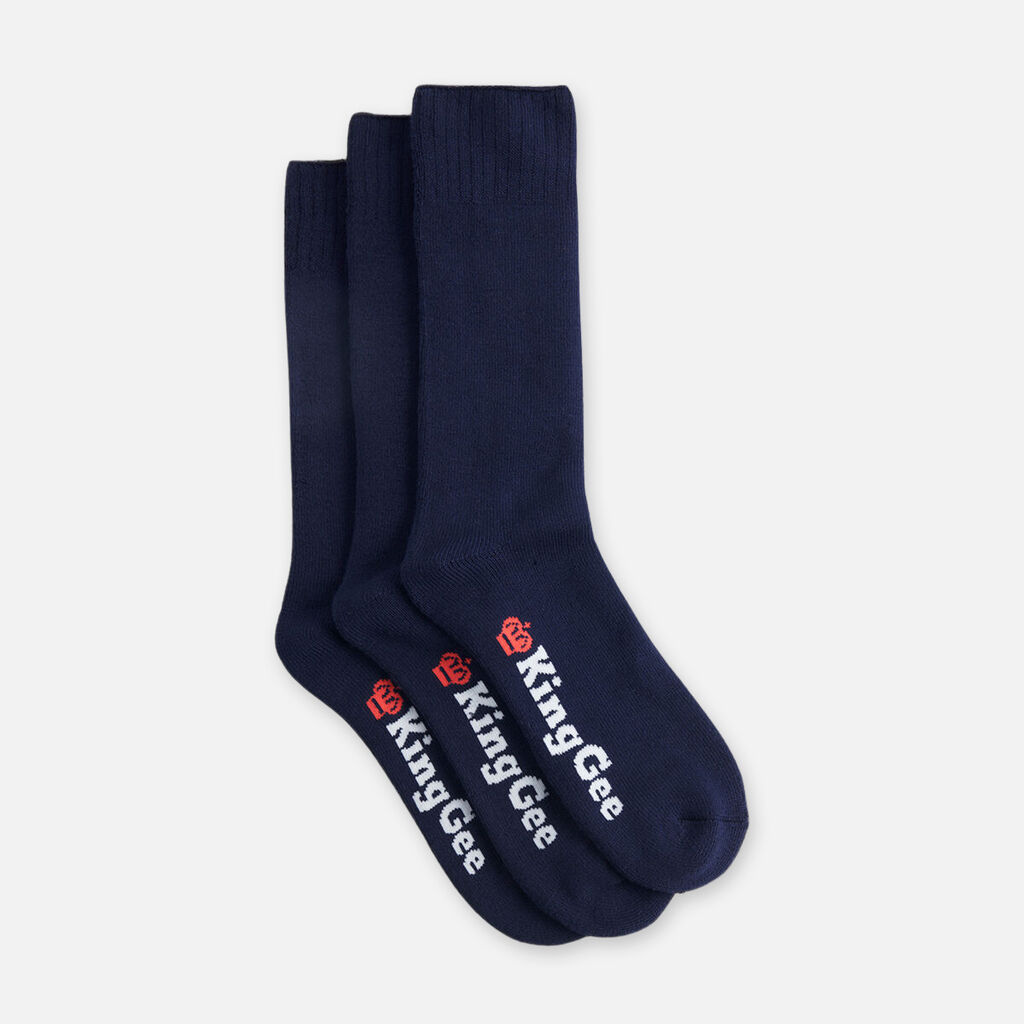 Men's Bamboo 3-Pack Work Socks