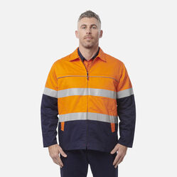 Originals Hi-Vis Reflective Cotton Drill Work Jacket