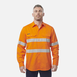 Workcool Vented  Shirt Taped Long Sleeve