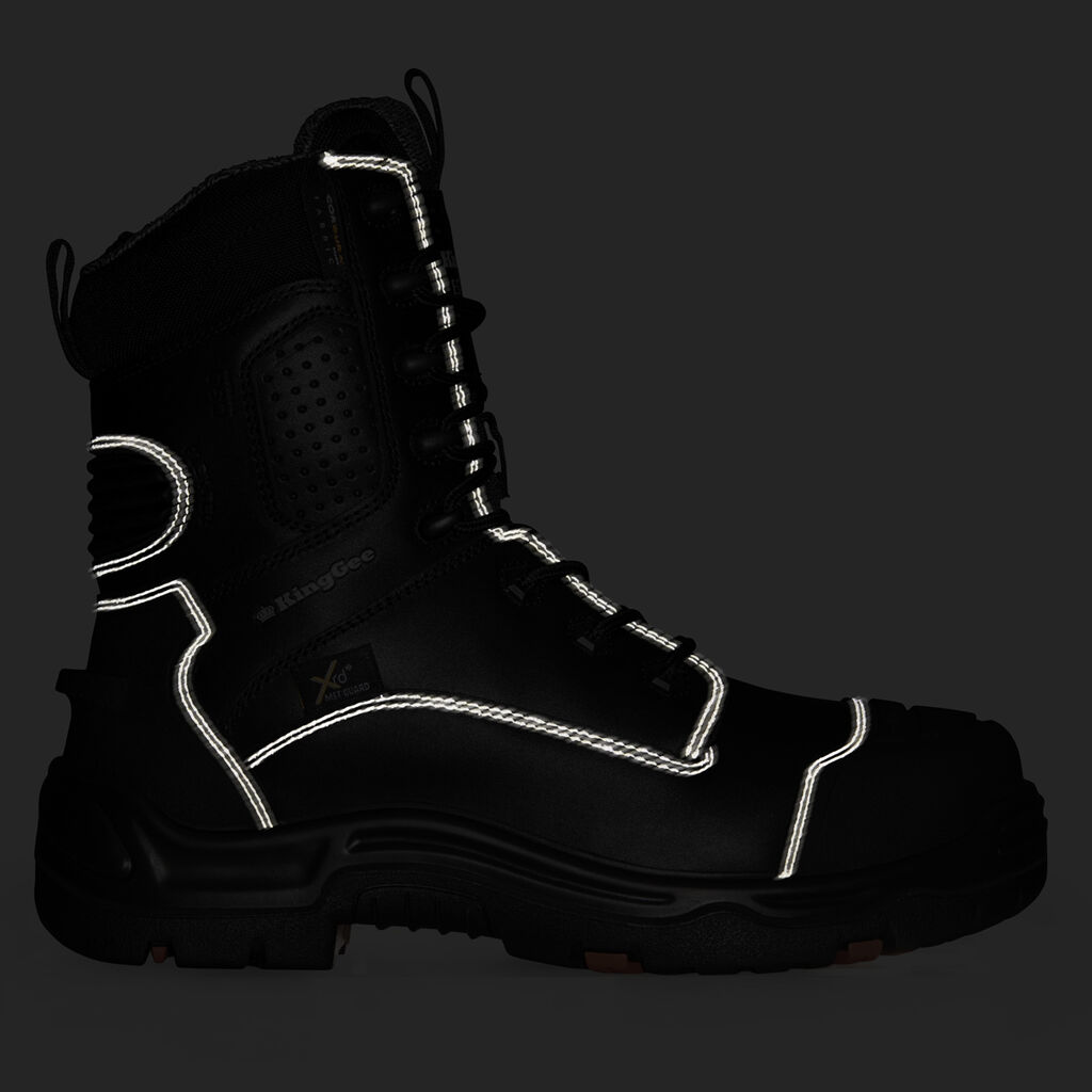 ONYX 8Z Metguard Puncture-Resistant Work Boot - Black