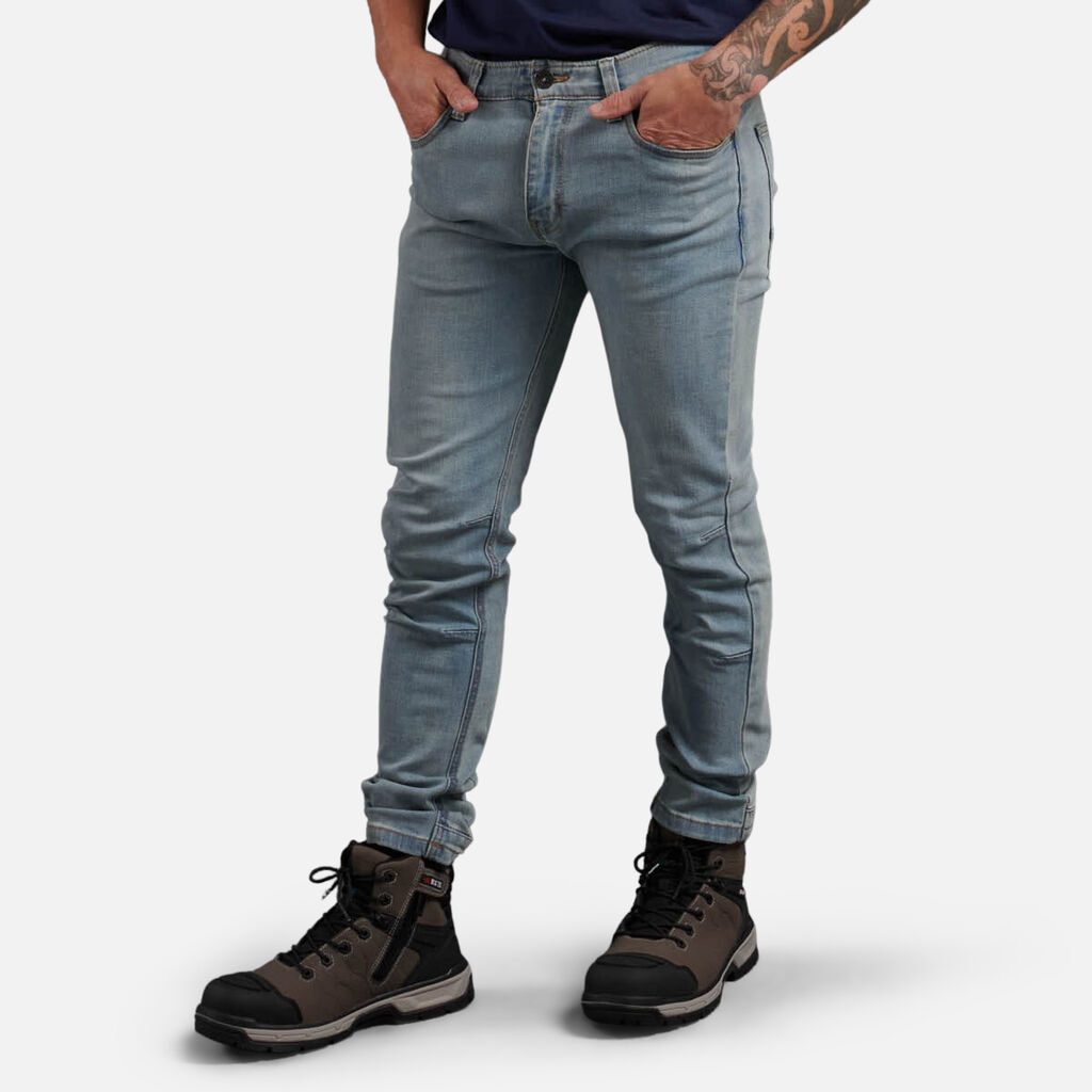 Urban Coolmax Slim Stretch Denim Work Jeans 