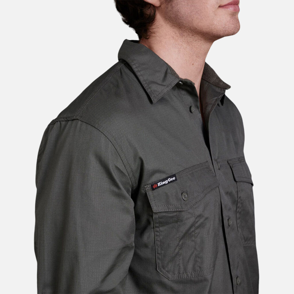 Workcool 2 Lightweight Ripstop Long Sleeve Work Shirt