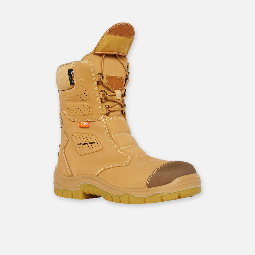 Bennu Rigger Steel Toe Safety Work Boots - Wheat