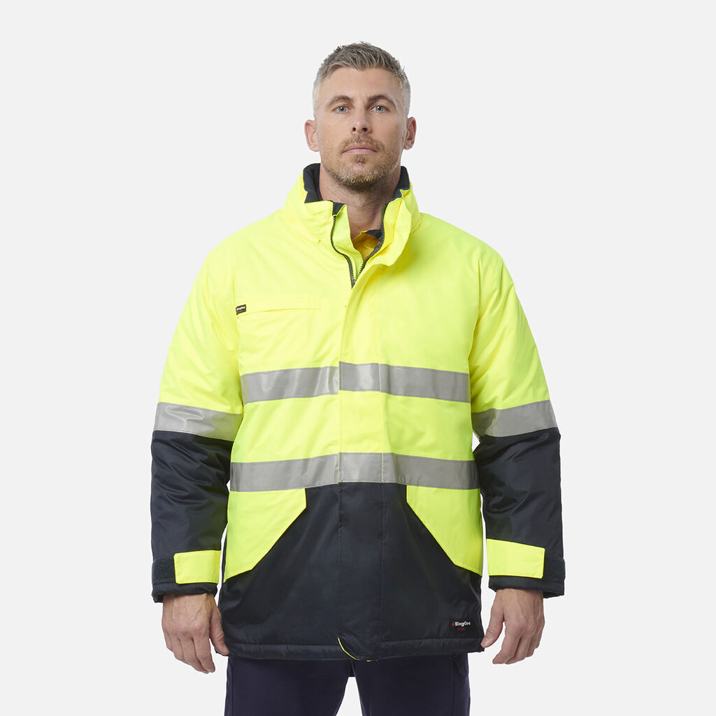 Hi-Vis Reflective Waterproof Insulated Jacket