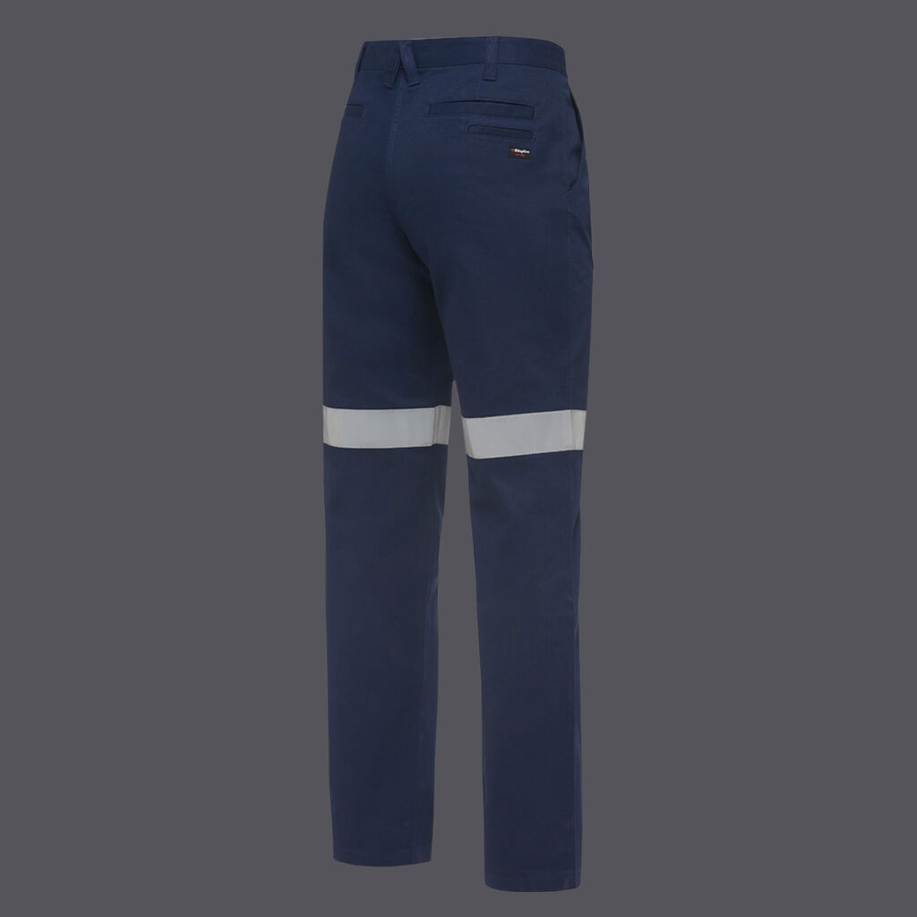 Women's Drill Reflective Pants image number null