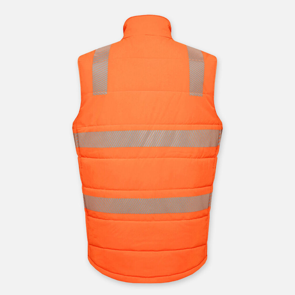 Hi-Vis Reflective  Ripstop Puffer Work Vest