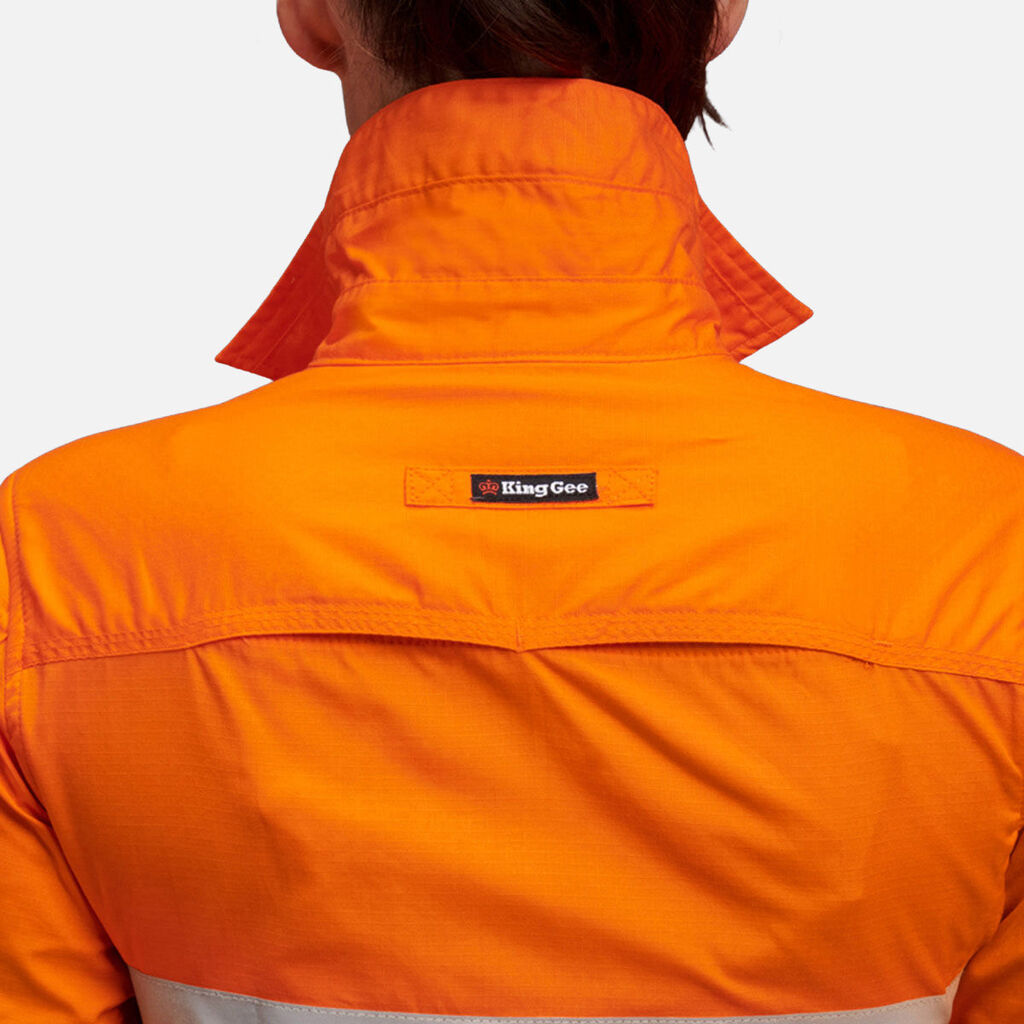 Women's Workcool 2 Hi-Vis Reflective Work Shirt