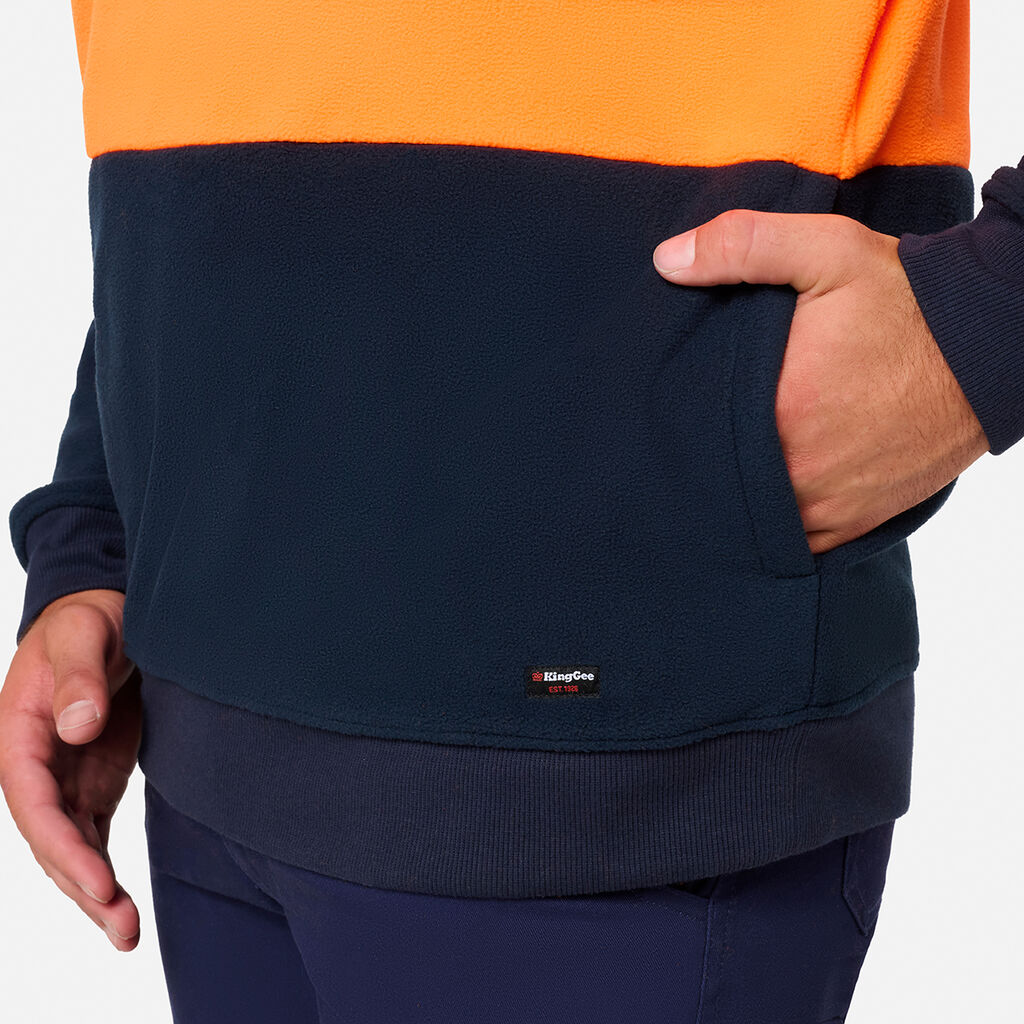 Originals Hi-Vis 1/4 Zip Polar Fleece Pullover