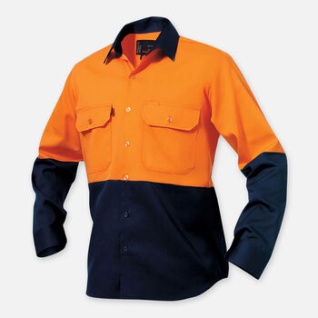 Spliced Drill Shirt