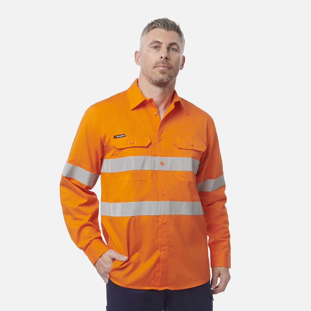 Workcool Vented  Shirt Taped Long Sleeve