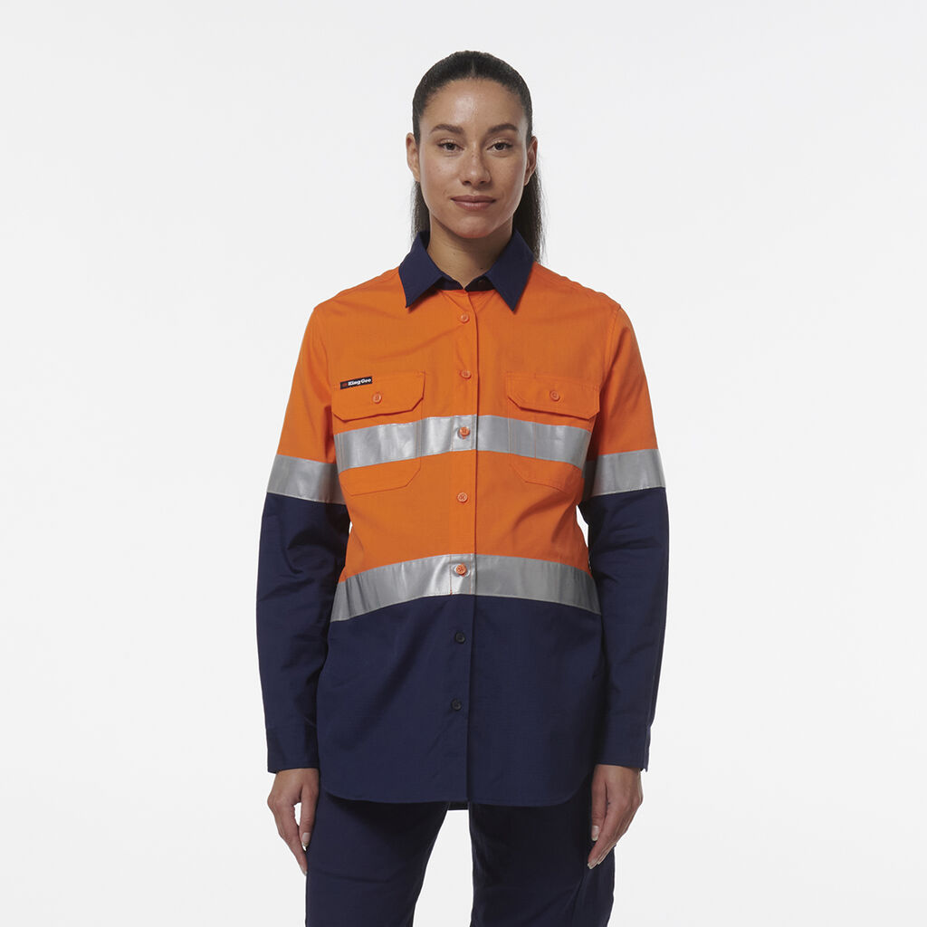Womens Workcool Maternity Reflective Shirt