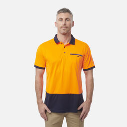 Workcool Hyperfreeze Hi-Vis Lightweight Short Sleeve Polo