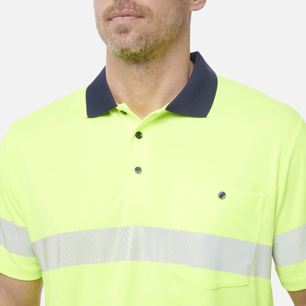 Workcool Hyperfreeze Hi-Vis Reflective Short Sleeve Polo 