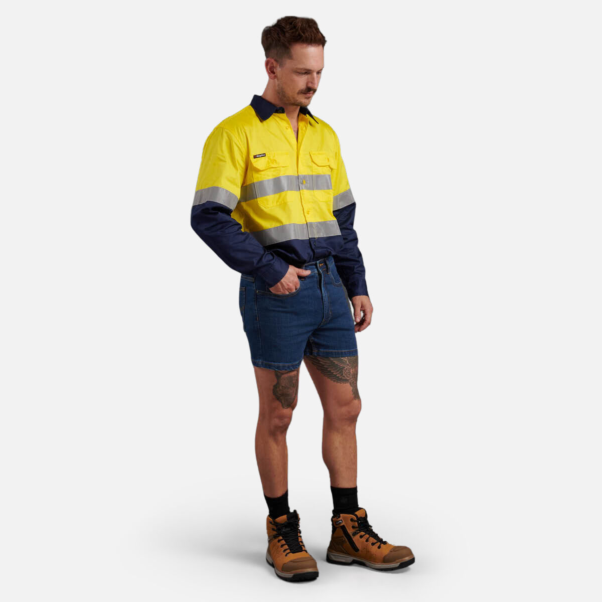 Stretch Denim Work Shorts KingGee Australia